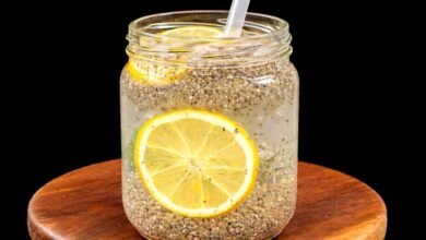 Chia Seed Lemon Water Trend Sparks Health Warning From Experts