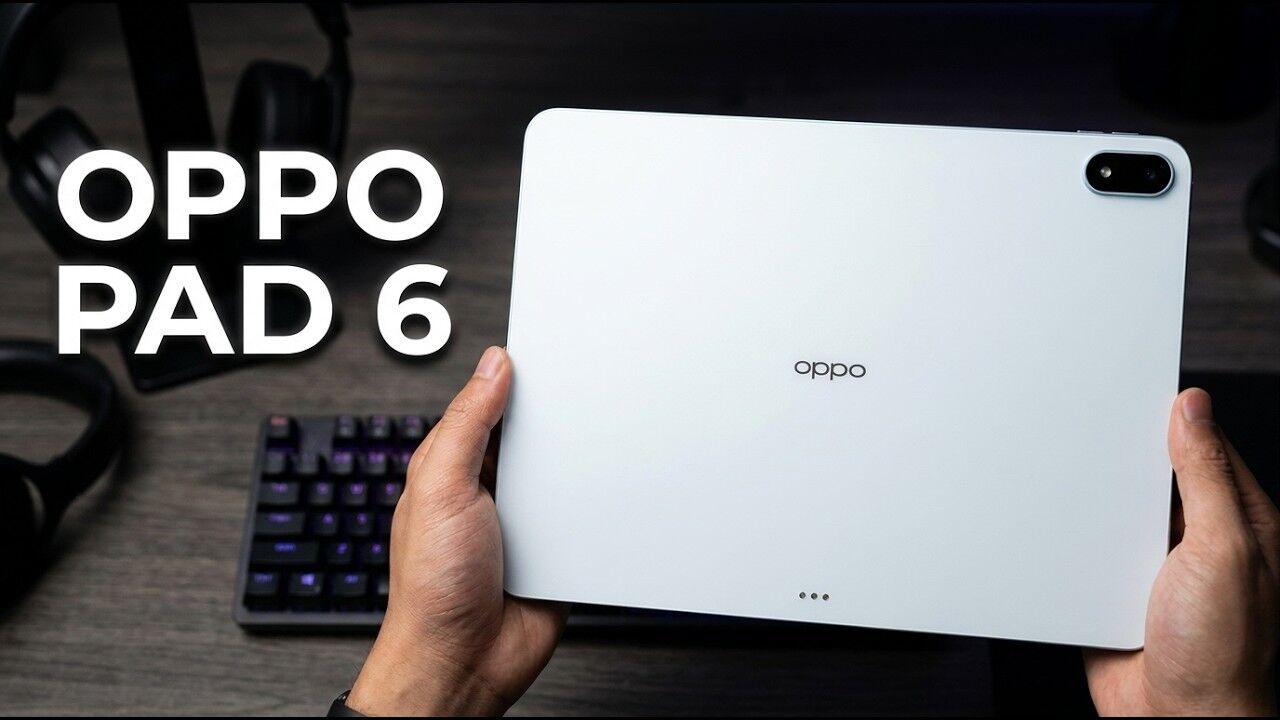 Oppo Pad 6 Launched With 144Hz Display and Massive Battery