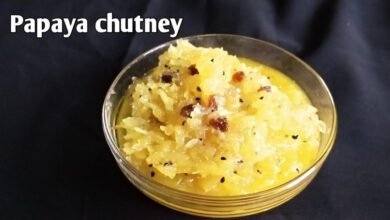 Raw Papaya Chutney Emerges as a Healthy and Light Homemade Delight
