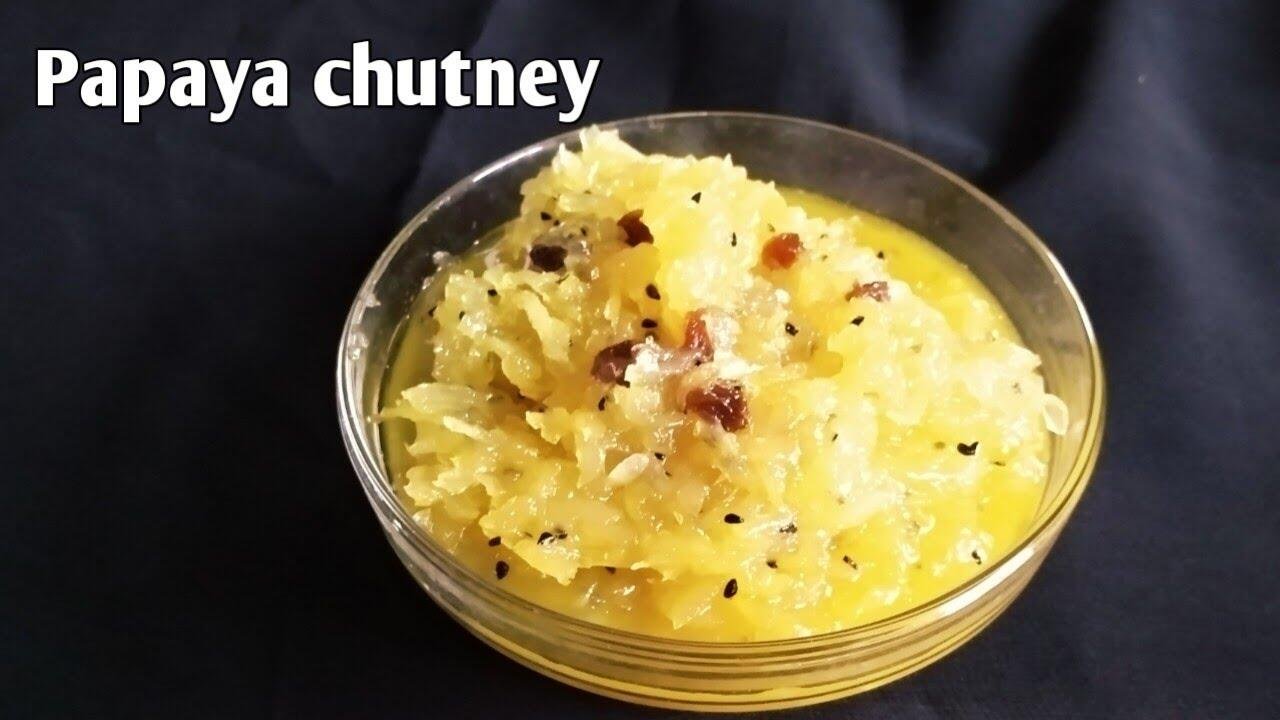 Raw Papaya Chutney Emerges as a Healthy and Light Homemade Delight
