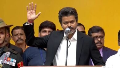 Tamil Nadu Chief Minister Vijay took oath along with nine TVK leaders who joined the newly formed state cabinet in Chennai.
