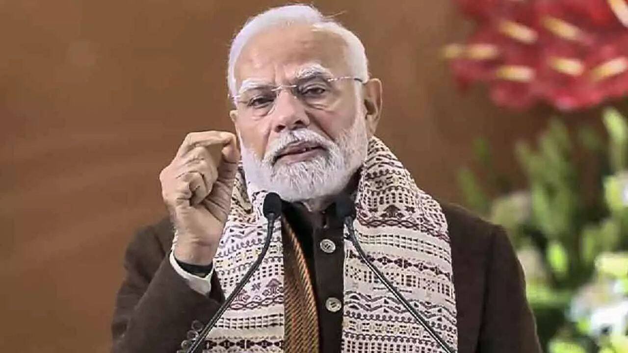 Prime Minister Narendra Modi addressed people in Telangana and spoke about reducing fuel imports, promoting self reliance and protecting India’s economic interests during global challenges