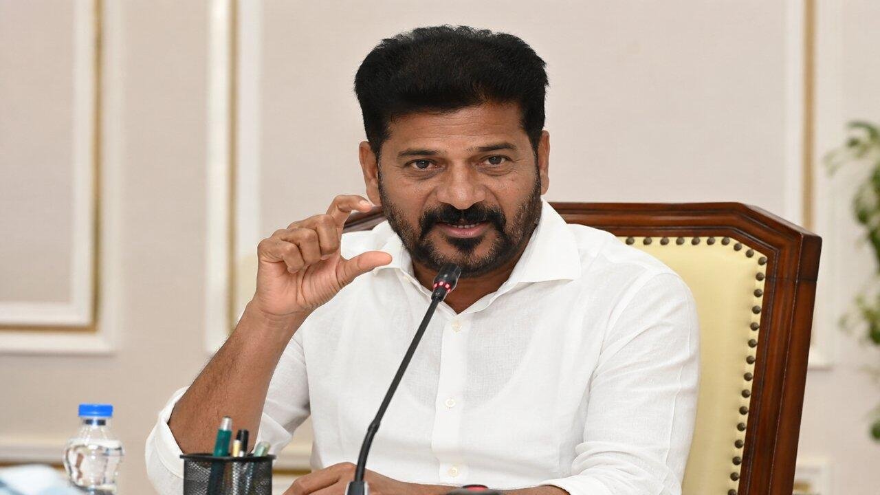 Telangana Chief Minister Revanth Reddy reviews progress of Palamuru Rangareddy irrigation project