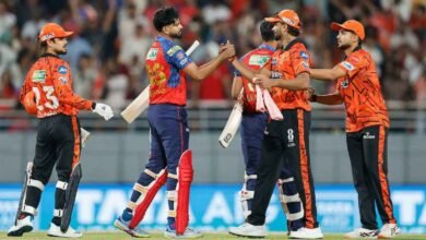 Sunrisers Hyderabad and Punjab Kings captains ahead of crucial IPL 2026 playoff race match in Uppal