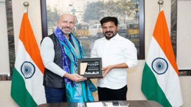 Uber CEO Dara Khosrowshahi meets Telangana Chief Minister Revanth Reddy to discuss Hyderabad expansion and Future City investments
