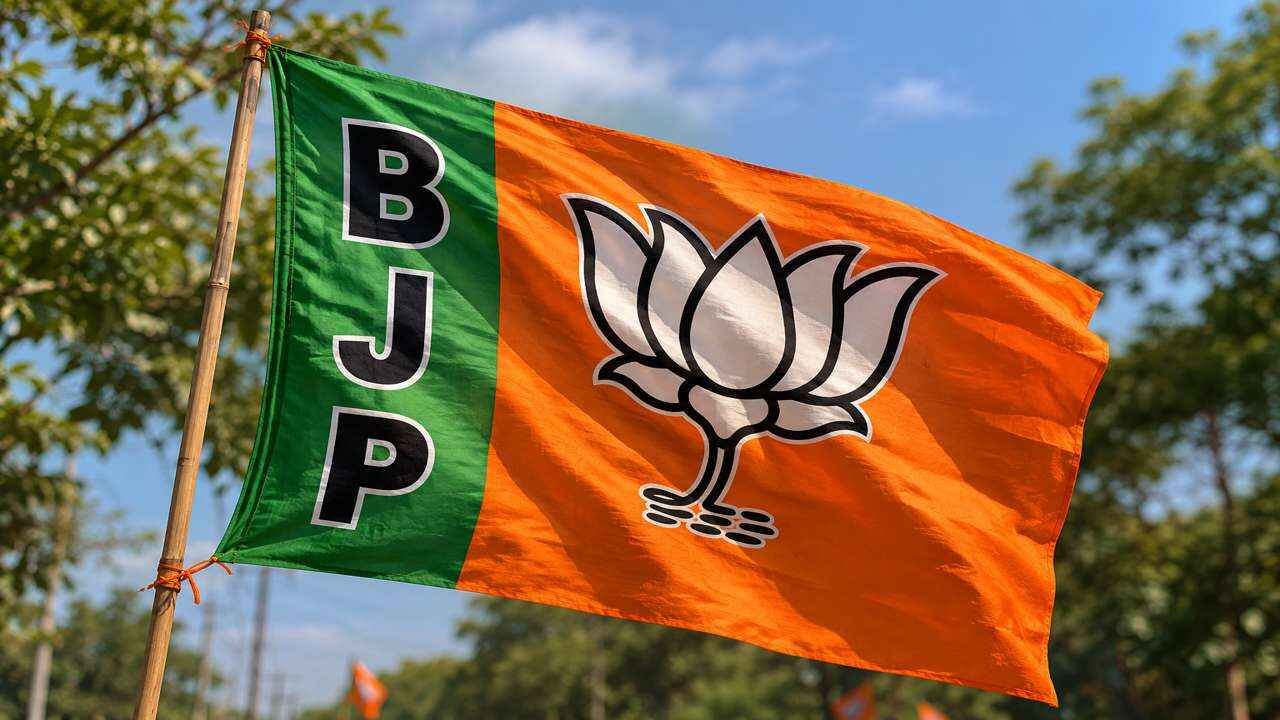 BJP leaders and supporters celebrate historic election victory in West Bengal at Brigade Parade Grounds Kolkata