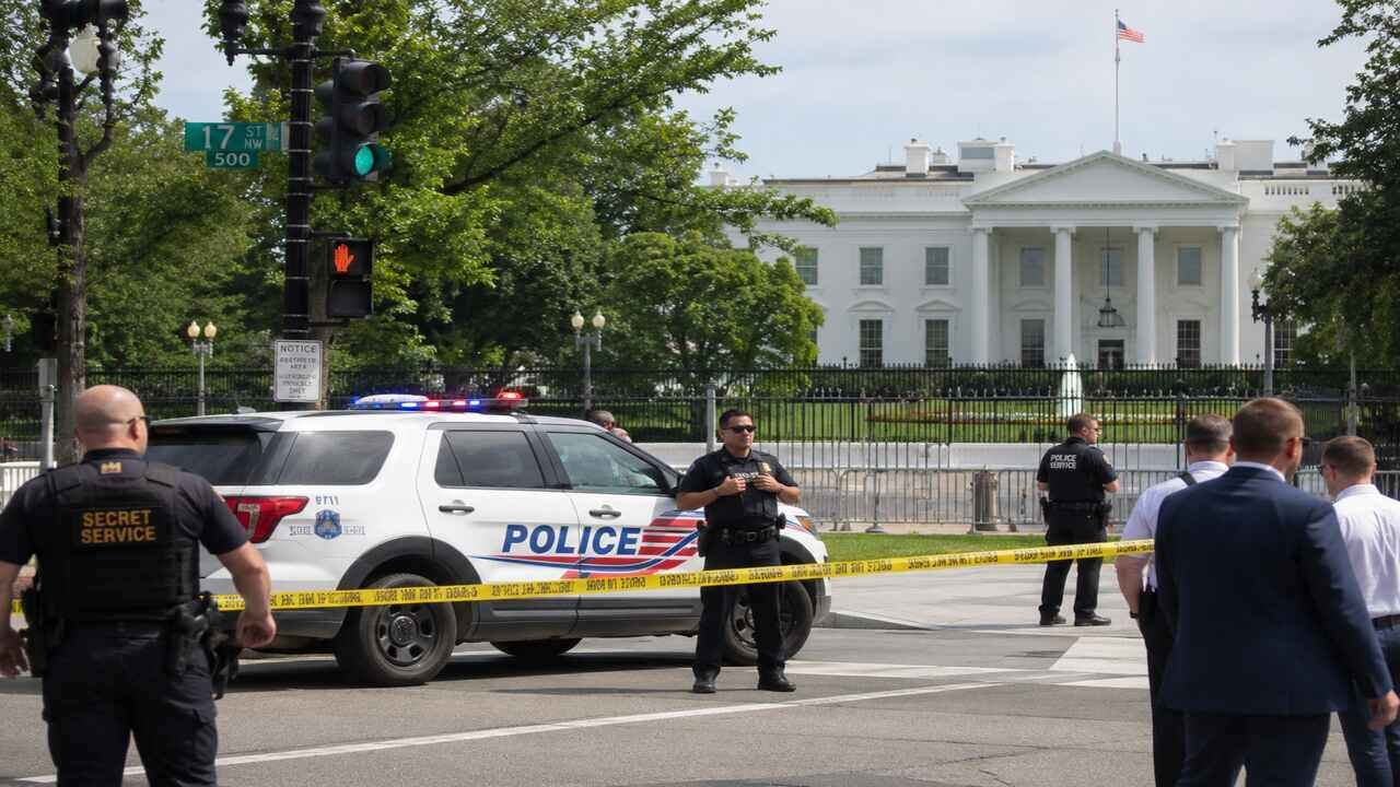 White House Shooting Sparks Security Alert Near Presidential Complex