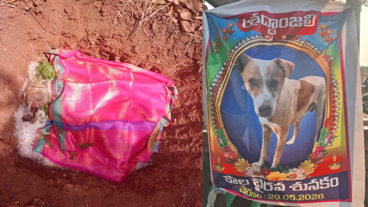 Family Holds Grand Funeral for Pet Dog, Leaves Entire Village Emotional