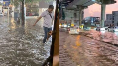 Bengaluru Roads Turn Into Rivers as Heavy Rain Disrupts Traffic and Flight Operations