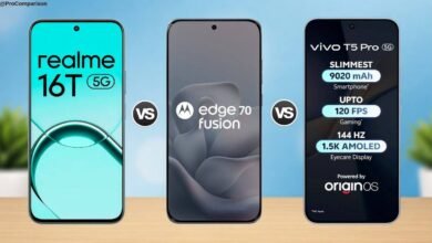 Realme 16T 5G vs Motorola Edge 70 Fusion vs Vivo Y400 5G Which Smartphone Offers Better Value
