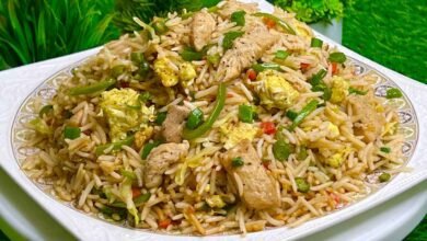 Restaurant Style Chicken Fried Rice Made at Home With Less Oil and Perfect Taste