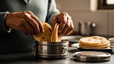 Smart Kitchen Hack Makes Four Soft Chapatis at Once Saving Time in Busy Mornings