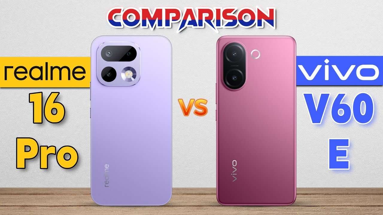 Tecno Pova 8, Realme 16 5G and Vivo V60e Face Off in Mid Range Smartphone Battle