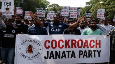 CJP Protest Reaches Hyderabad: Cockroach Janata Party Expands Protest Campaign With Hyderabad Rally