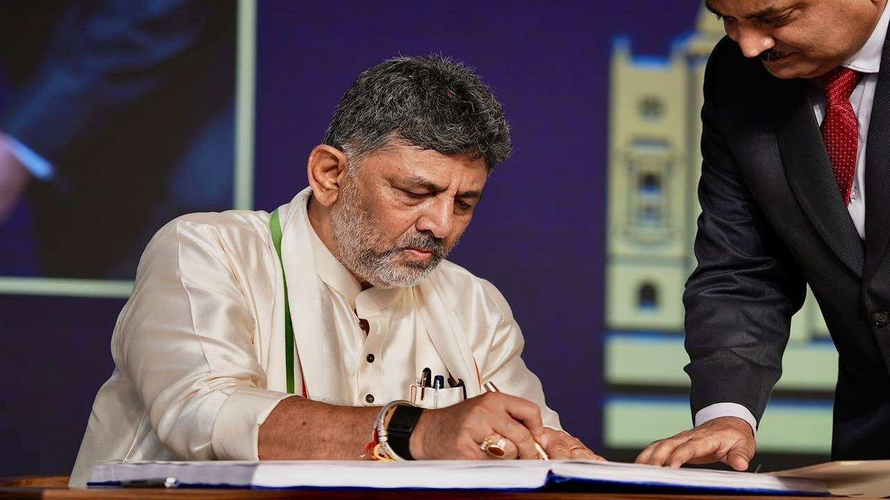 DK Shivakumar Unveils Welfare Push Hours After Taking Charge as Karnataka Chief Minister