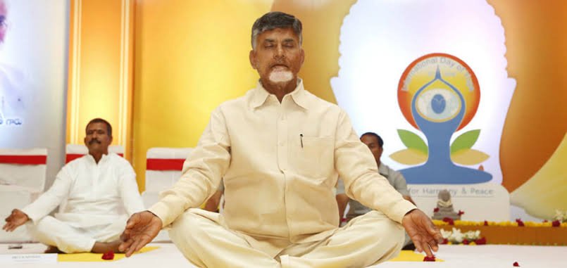 Healthy Andhra Through Yoga: Chandrababu Unveils Vision for Healthy Andhra Pradesh Through Yoga