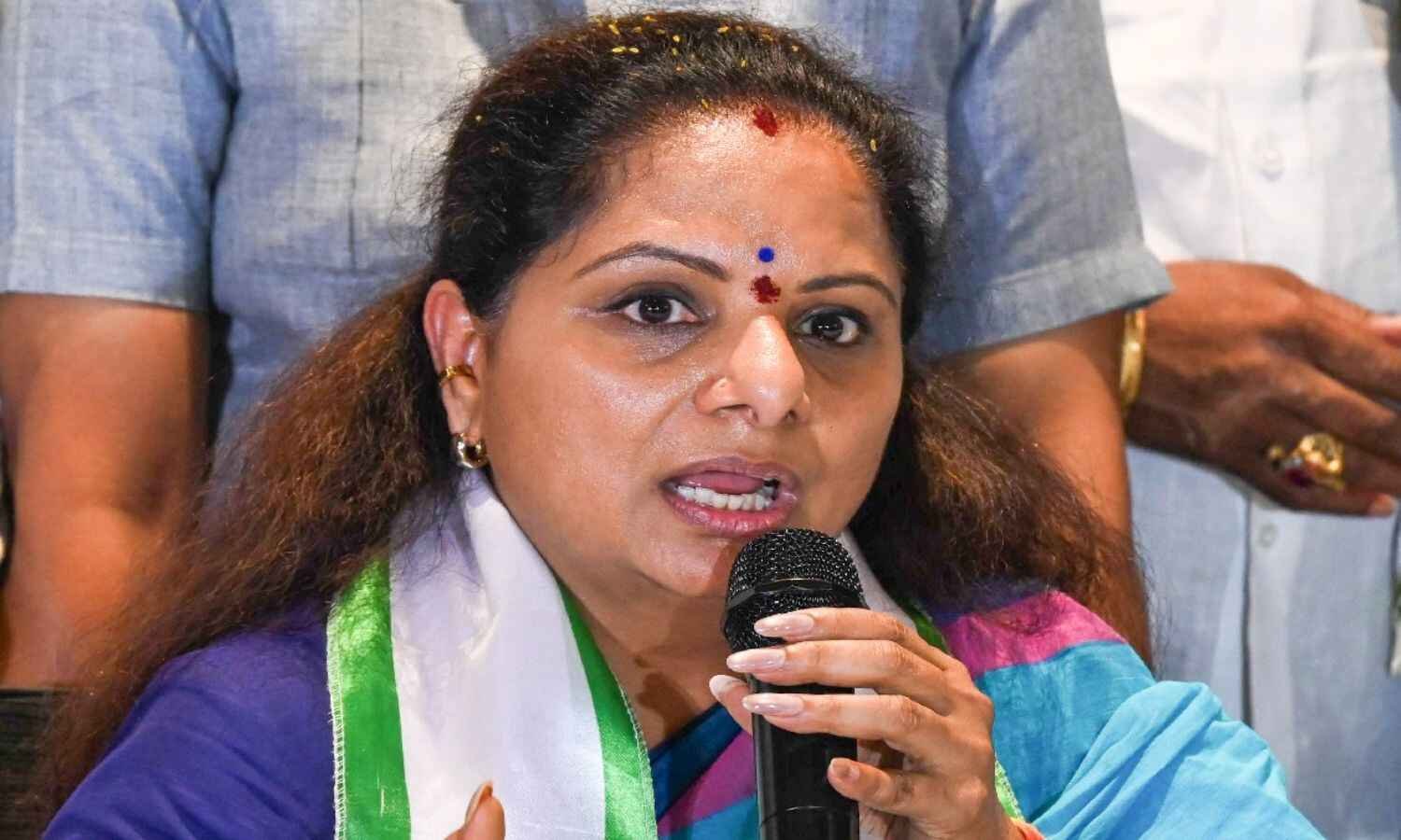 BRS leader Kalvakuntla Kavitha launches the Baibata programme to interact with Singareni workers and residents across major coal mining areas.