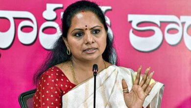 Kavitha speaking about alleged BRS merger discussions with BJP and responding to criticism related to the party's electoral defeat in Telangana.