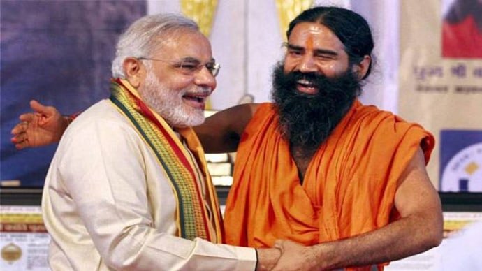 Baba Ramdev highlights Prime Minister Narendra Modi's contribution to national development, self reliance initiatives, and India's growing influence in global affairs.