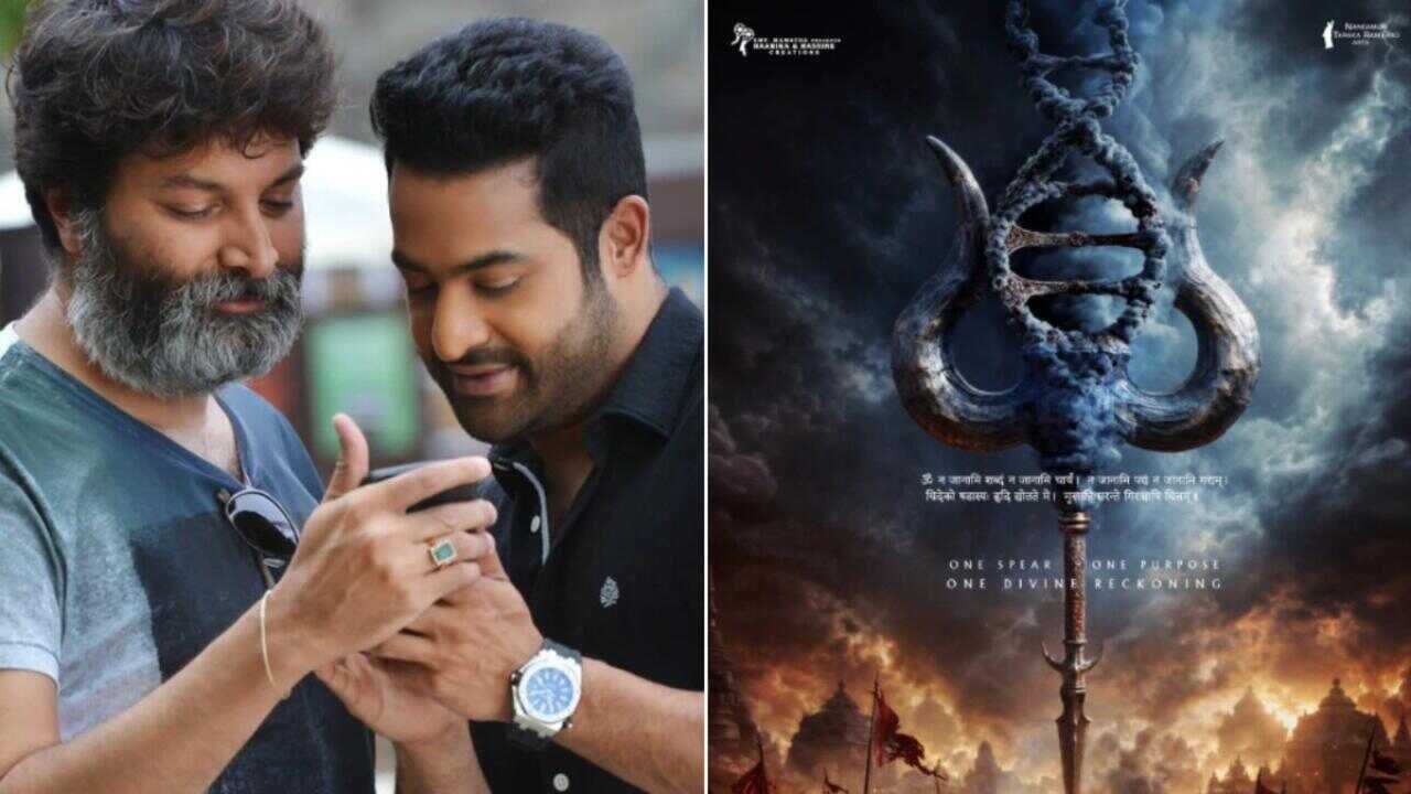 NTR Trivikram Film: NTR and Trivikram Announce God of War Film with Mythology and Science Fiction Blend