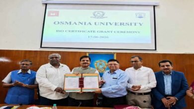 Osmania University Sets National Record: Osmania University Creates History with Four International ISO Certifications