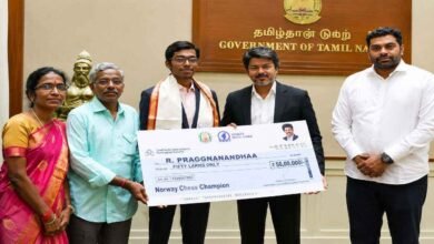 Praggnanandhaa Honored by CM Vijay: Tamil Nadu CM Vijay Rewards Chess Star Praggnanandhaa After Historic Norway Chess Triumph
