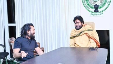 Ram Charan Meets Pawan Kalyan: Ram Charan Meets Andhra Pradesh Deputy Chief Minister Pawan Kalyan in Mangalagiri