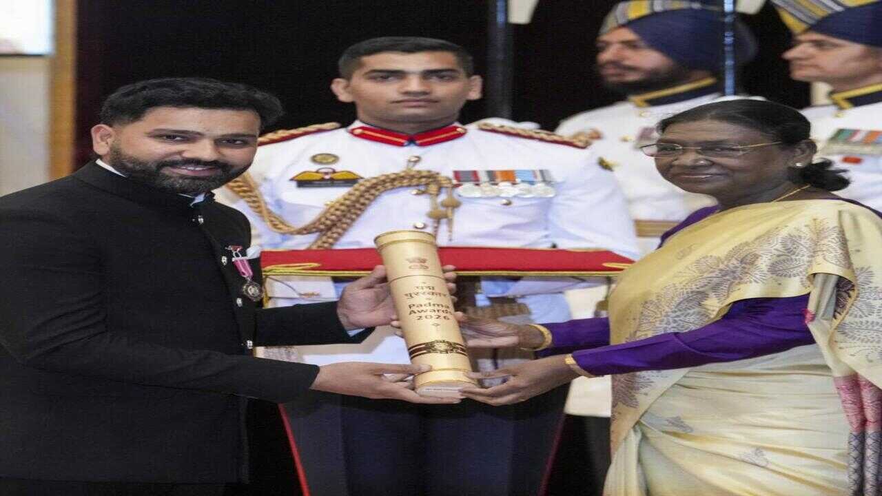 Rohit Sharma Gets Padma Shri: Rohit Sharma Receives Padma Shri for Outstanding Cricket Achievements