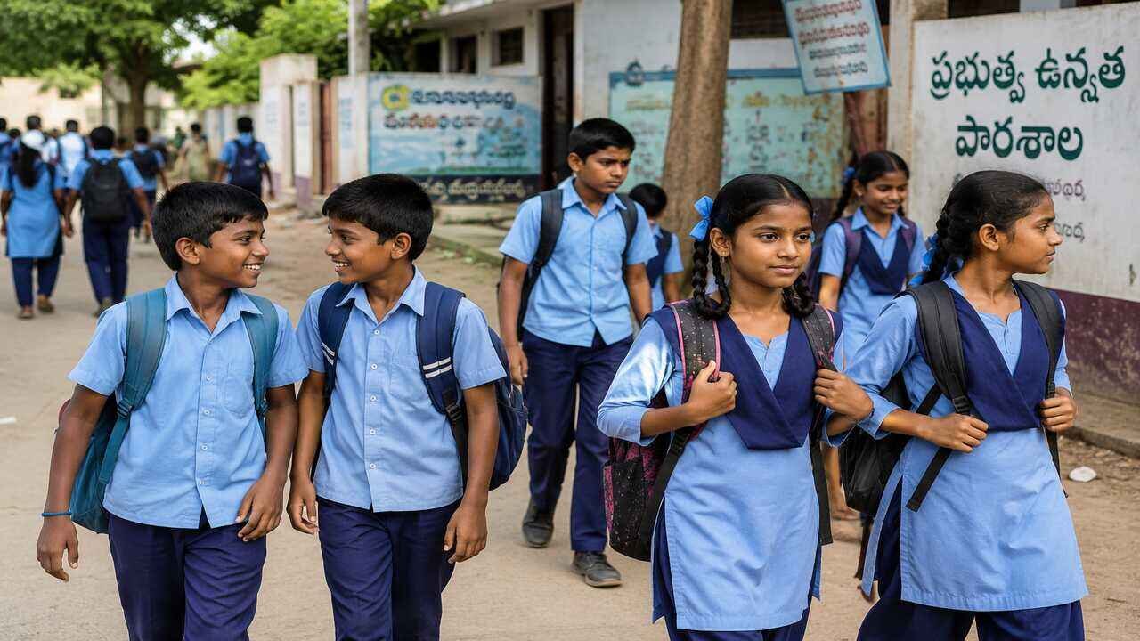 Telangana Student Kits: Telangana Government Unveils Branded Student Kits For Schools And Junior Colleges