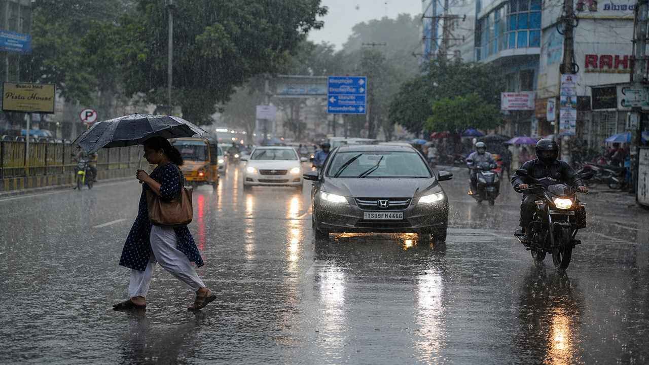 Telangana Rain Alert: Weather Department Forecasts Three More Days of Rain Across Telangana