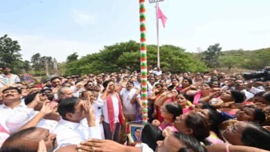 KTR Honours Artists at Telangana Formation Day Celebrations in Telangana Bhavan
