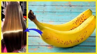 Banana Peel Hair Mask for White Hair Problem Natural Remedy for Shiny and Healthy Hair