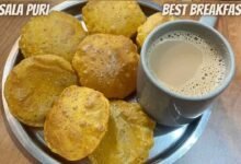 Crispy Masala Poori Recipe That Makes a Perfect Breakfast or Tea Time Treat