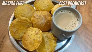 Crispy Masala Poori Recipe That Makes a Perfect Breakfast or Tea Time Treat
