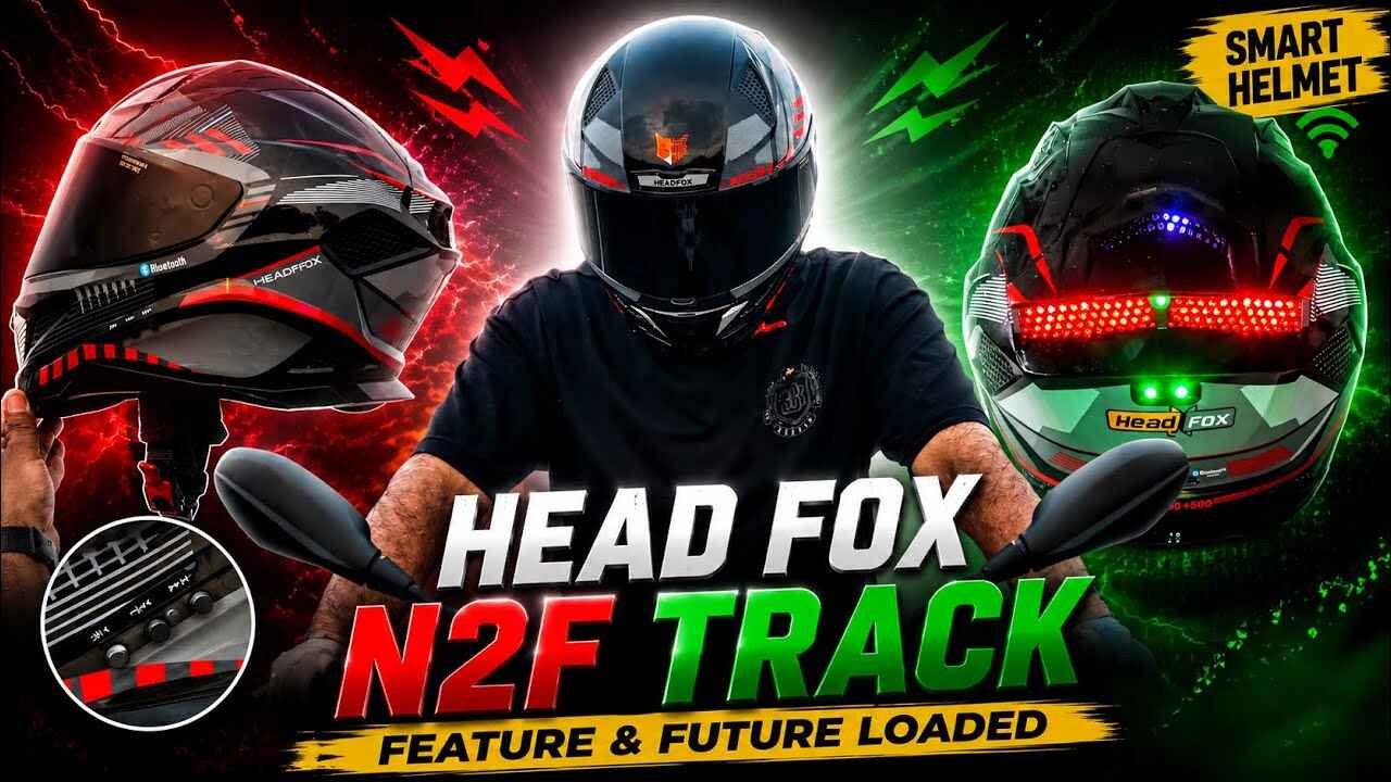 HeadFox Unveils Tarmac Smart Helmet for Riders Who Want Safety and Smart Technology