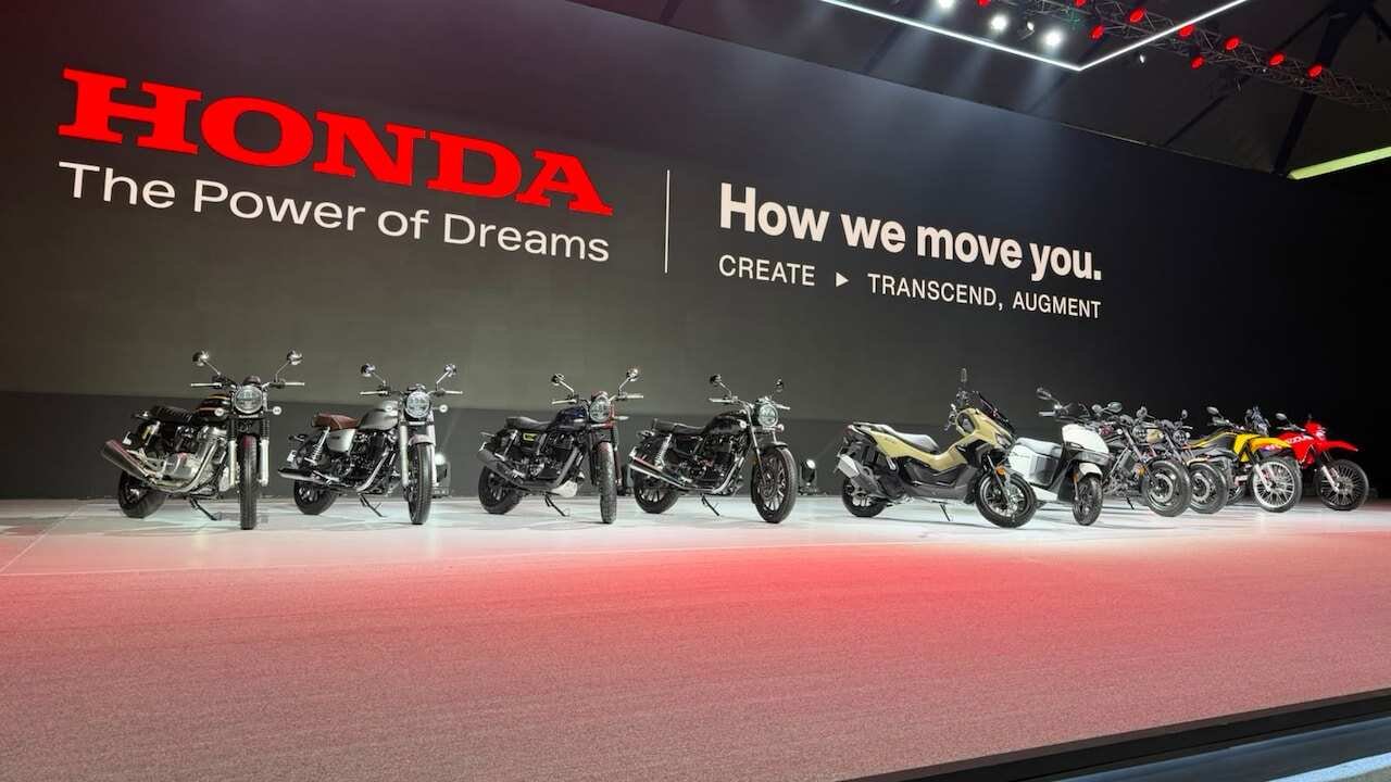 Honda Unveils Ambitious Two Wheeler Expansion With Ten New Models for Indian Market