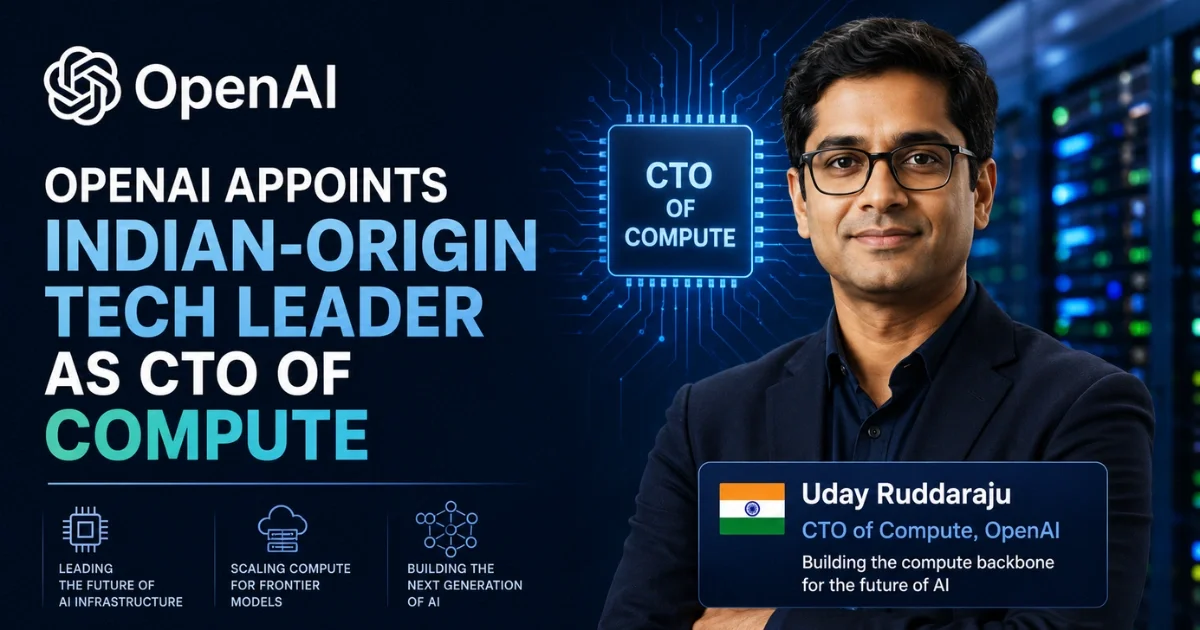 Hyderabad Engineer Rises to CTO Compute Role at OpenAI