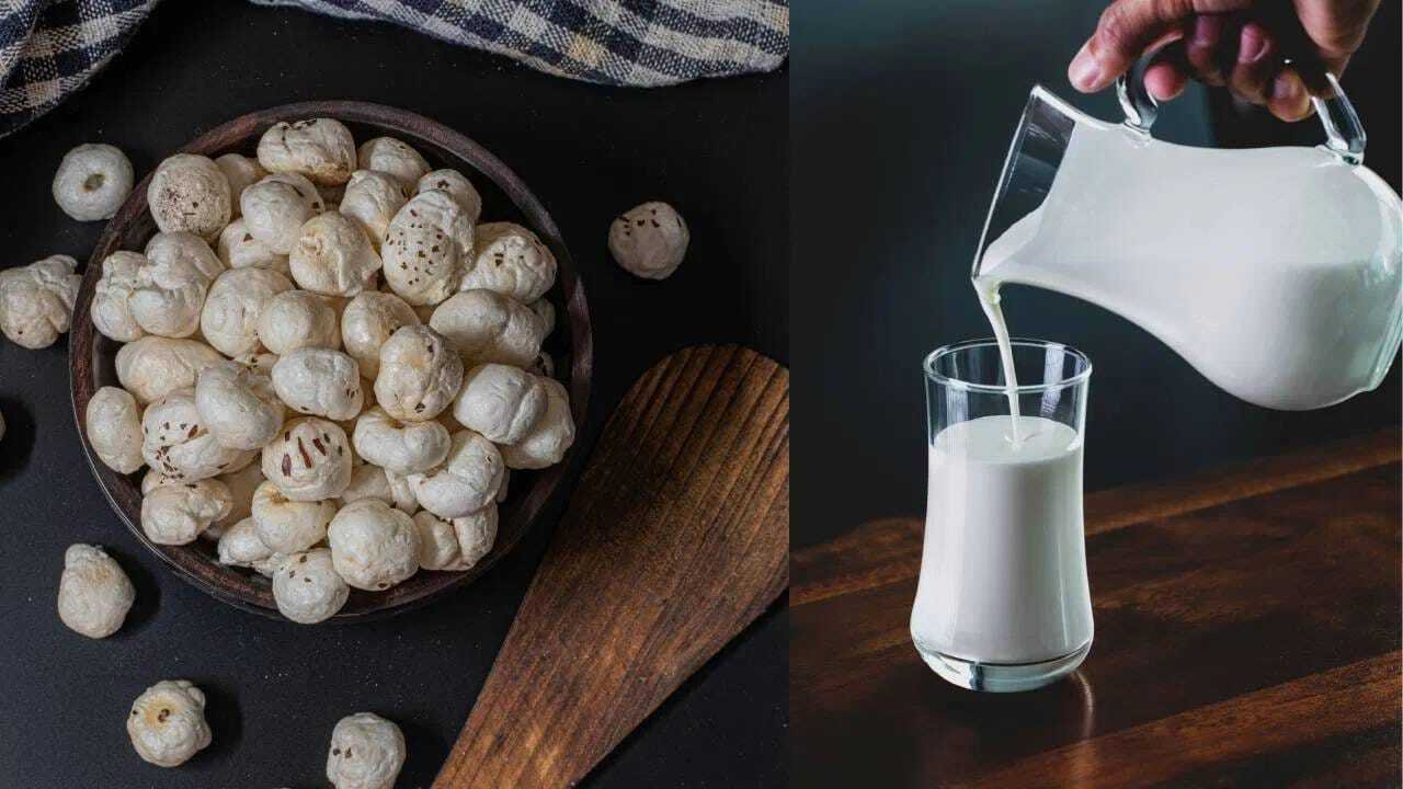 Morning Energy Drink With Full Protein Why Milk Soaked Makhana Is Becoming a Daily Health Habit