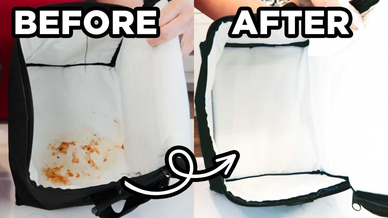 Simple Home Tips to Remove Stubborn Stains and Bad Odors From Your Lunch Bag