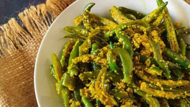 Spicy Stuffed Green Chilli Curry That Turns Simple Meals Into a Feast