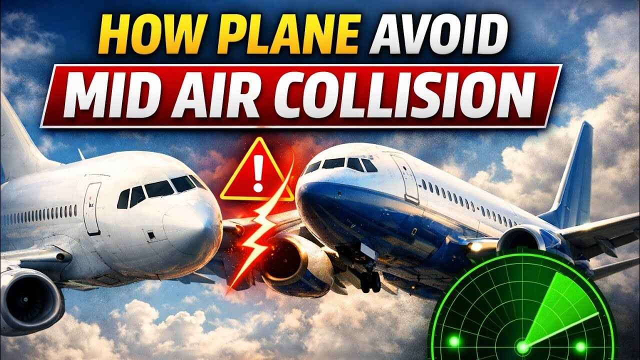 The Secret Behind Why Airplanes Never Collide Mid Air