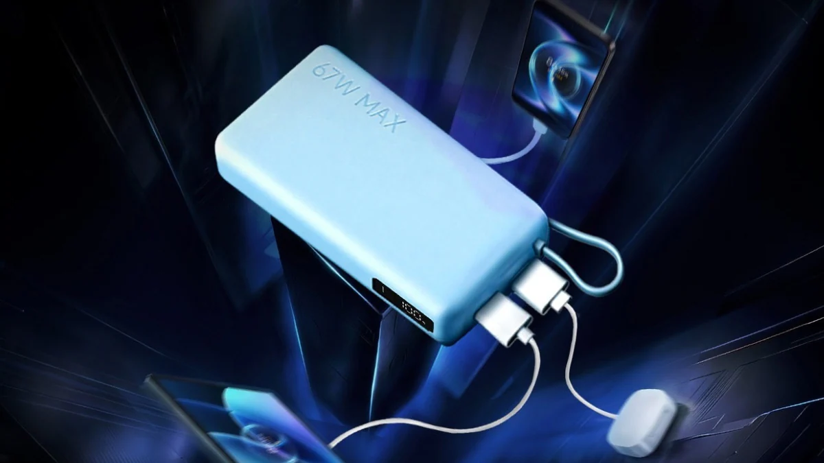 Xiaomi Power Bank 5i Brings 67W Laptop Charging to India