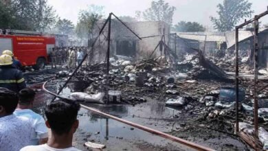 Nine Killed in Massive Explosion at Firecracker Unit in Ahmedabad