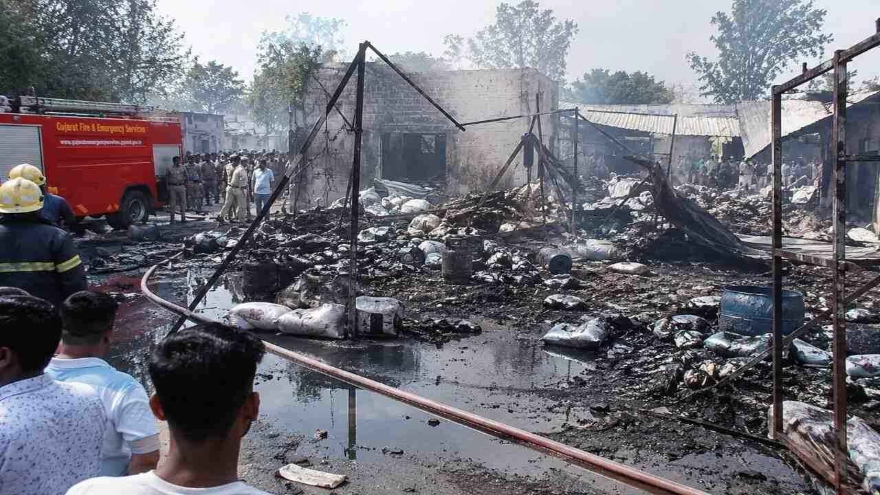 Nine Killed in Massive Explosion at Firecracker Unit in Ahmedabad