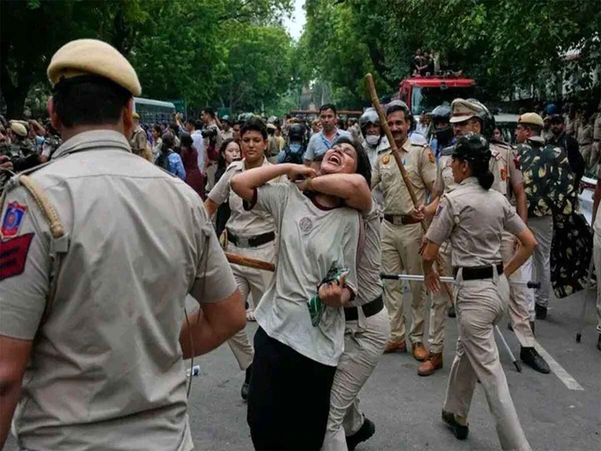 Delhi High Court hearing petitions related to police action during the Parliament protest