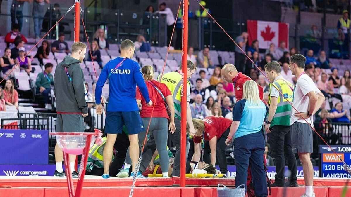 England Gymnast Gabriel Langton Recovering After Horizontal Bar Fall at Commonwealth Games