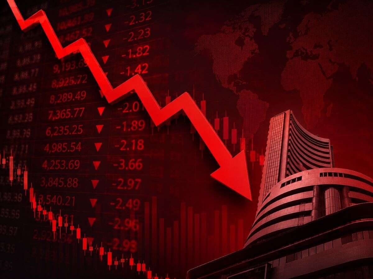 Stock Market Slides as Sensex Drops 700 Points Amid Global Concerns