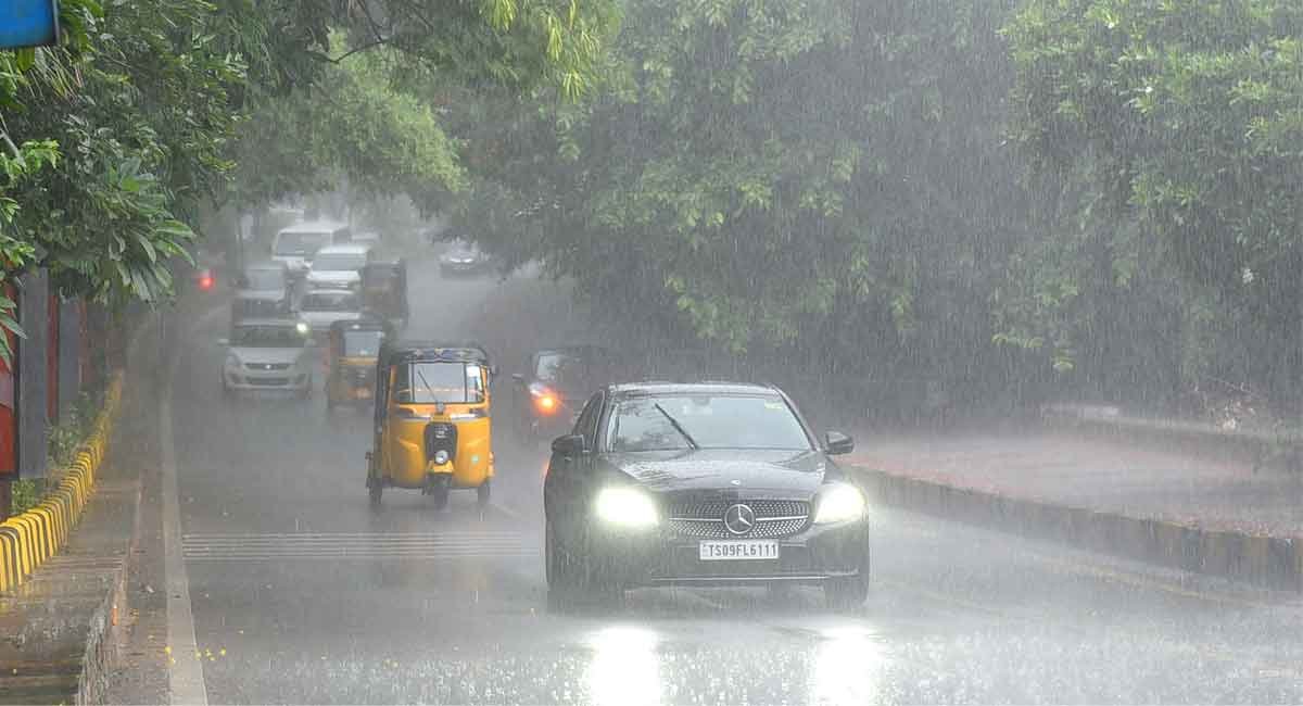 Low Pressure Brings Rain Relief Across Telangana as Weather Conditions Change