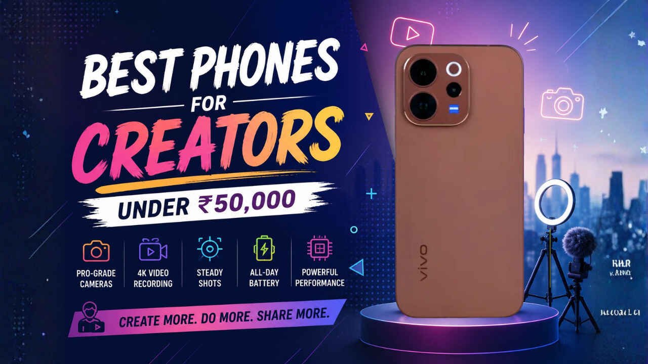 8 Best 50MP Selfie Camera Phones Under Rs 50000