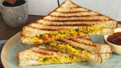 Egg Bhurji Sandwich Ready in Just 5 Minutes for Busy Mornings